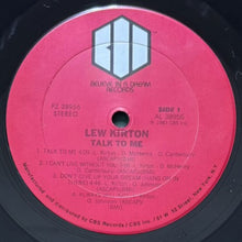 画像をギャラリービューアに読み込む, LEW KIRTON / TALK TO ME