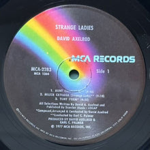 画像をギャラリービューアに読み込む, DAVID AXELROD / STRANGE LADIES