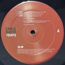 画像をギャラリービューアに読み込む, CRAIG DAVID / 7 DAYS