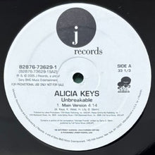 画像をギャラリービューアに読み込む, ALICIA KEYS / UNBREAKABLE