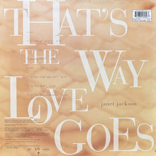 画像をギャラリービューアに読み込む, JANET JACKSON / THAT'S THE WAY LOVE GOES