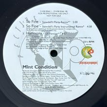 画像をギャラリービューアに読み込む, MINT CONDITION / SO FINE/HARMONY