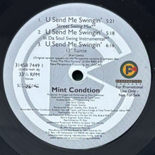 画像をギャラリービューアに読み込む, MINT CONDITION / U SEND ME SWINGIN'