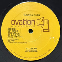 画像をギャラリービューアに読み込む, ELAINE & ELLEN / FILL ME UP/YOU MADE ME DO IT AGAIN
