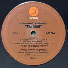 画像をギャラリービューアに読み込む, CANNONBALL ADDERLEY / BIG MAN: THE LEGEND OF JOHN HENRY