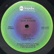 画像をギャラリービューアに読み込む, SAM RIVERS / HUES