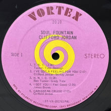 画像をギャラリービューアに読み込む, CLIFFORD JORDAN / SOUL FOUNTAIN