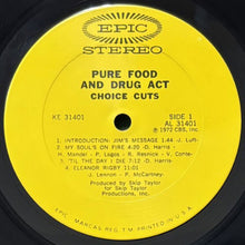 画像をギャラリービューアに読み込む, PURE FOOD AND DRUG ACT / CHOICE CUTS