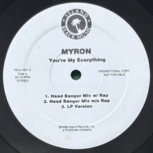 画像をギャラリービューアに読み込む, MYRON / YOU'RE MY EVERYTHING