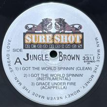 画像をギャラリービューアに読み込む, JUNGLE BROWN / I GOT THE WORLD SPINNIN'/GRACE UNDER FIRE