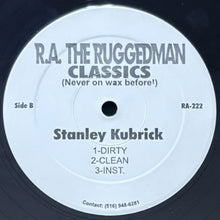 画像をギャラリービューアに読み込む, R.A. THE RUGGED MAN / WHAT THE.../STANLEY KUBRICK