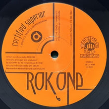 画像をギャラリービューアに読み込む, ROK ONE / CERTIFIED SUPERIOR/NINETY DEGREES A PIECE