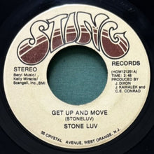 画像をギャラリービューアに読み込む, STONE LUV / GET UP AND MOVE/NEVER TURN YOUR BACK ON THE ONE YOU LOVE