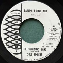 画像をギャラリービューアに読み込む, SUPERIORS BAND AND THEIR SOUL SINGERS / AMATEUR LOVER/DARLING I LOVE YOU