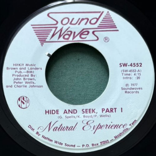 NATURAL EXPERIENCE / HIDE AND SEEK, PART I/PART II – VINYL CHAMBER