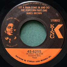 画像をギャラリービューアに読み込む, JAMES BROWN / LET A MAN COME IN AND DO THE POPCORN PART ONE/SOMETIME