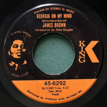 画像をギャラリービューアに読み込む, JAMES BROWN / IT'S A NEW DAY (PART 1) & (PART 2)/GEORGIA ON MY MIND