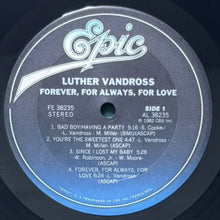 画像をギャラリービューアに読み込む, LUTHER VANDROSS / FOREVER, FOR ALWAYS, FOR LOVE