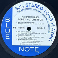 画像をギャラリービューアに読み込む, BOBBY HUTCHERSON / NATURAL ILLUSIONS