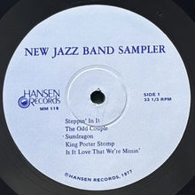 画像をギャラリービューアに読み込む, UNIVERSITY OF MIAMI CONCERT JAZZ BAND / HANSEN'S NEW JAZZ BAND SAMPLER