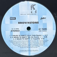 画像をギャラリービューアに読み込む, BROWNSTONE / 5 MILES TO EMPTY