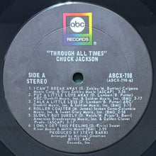 画像をギャラリービューアに読み込む, CHUCK JACKSON / THROUGH ALL TIMES