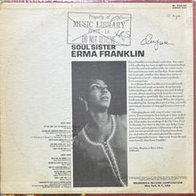 画像をギャラリービューアに読み込む, ERMA FRANKLIN / SOUL SISTER