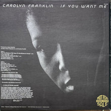 画像をギャラリービューアに読み込む, CAROLYN FRANKLIN / IF YOU WANT ME