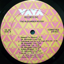 画像をギャラリービューアに読み込む, ALEXANDER REVIEW / ALEXANDER REVIEW