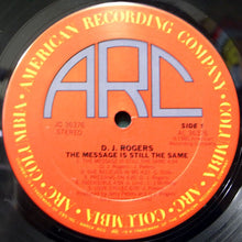 画像をギャラリービューアに読み込む, D. J. ROGERS / THE MESSAGE IS STILL THE SAME