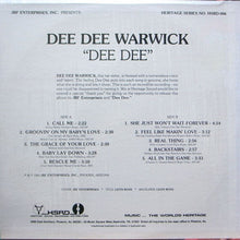 画像をギャラリービューアに読み込む, DEE DEE WARWICK / DEE DEE