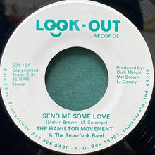画像をギャラリービューアに読み込む, HAMILTON MOVEMENT & THE STONEFUNK BAND / SEND ME SOME LOVE/LOVE CIRCUIT