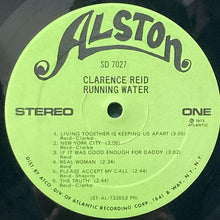 画像をギャラリービューアに読み込む, CLARENCE REID / RUNNING WATER