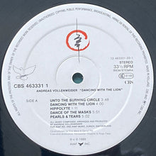 画像をギャラリービューアに読み込む, ANDREAS VOLLENWEIDER / DANCING WITH THE LION