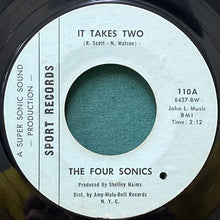 画像をギャラリービューアに読み込む, FOUR SONICS / YOU DON'T HAVE TO SAY YOU LOVE ME/IT TAKES TWO