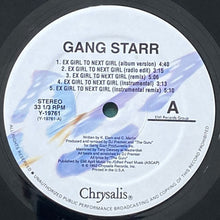 画像をギャラリービューアに読み込む, GANG STARR / EX GIRL TO NEXT GIRL/B.Y.S./DWYCK