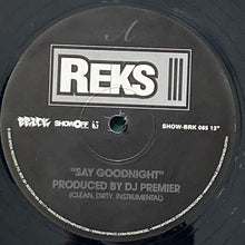 画像をギャラリービューアに読み込む, REKS / SAY GOODNIGHT/BIG DREAMERS/PRAY FOR ME