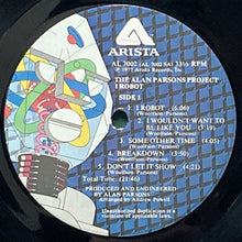 画像をギャラリービューアに読み込む, ALAN PARSONS PROJECT / I ROBOT