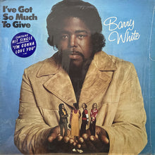 画像をギャラリービューアに読み込む, BARRY WHITE / I'VE GOT SO MUCH TO GIVE