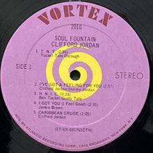 画像をギャラリービューアに読み込む, CLIFFORD JORDAN / SOUL FOUNTAIN