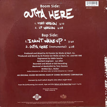 画像をギャラリービューアに読み込む, KRS-ONE / OUTTA HERE/I CAN'T WAKE UP