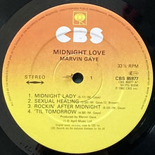 画像をギャラリービューアに読み込む, MARVIN GAYE / MIDNIGHT LOVE