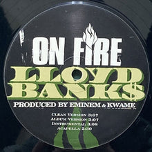 画像をギャラリービューアに読み込む, LLOYD BANKS / ON FIRE/WARRIOR