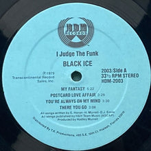 画像をギャラリービューアに読み込む, BLACK ICE / I JUDGE THE FUNK