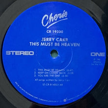 画像をギャラリービューアに読み込む, JERRY CARR / THIS MUST BE HEAVEN