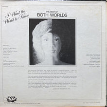 画像をギャラリービューアに読み込む, BEST OF BOTH WORLDS / I WANT THE WORLD TO KNOW