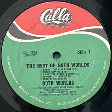 画像をギャラリービューアに読み込む, BEST OF BOTH WORLDS / I WANT THE WORLD TO KNOW