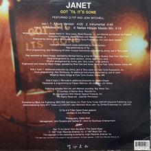 画像をギャラリービューアに読み込む, JANET JACKSON featuring Q-TIP & JONI MITCHELL / GOT 'TIL IT'S GONE