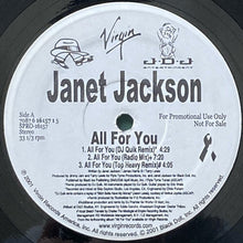 画像をギャラリービューアに読み込む, JANET JACKSON / ALL FOR YOU (REMIXES)
