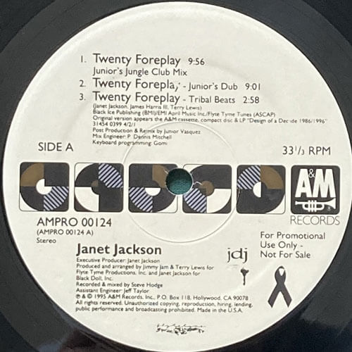 JACKSON / TWENTY FOREPLAY VINYL CHAMBER